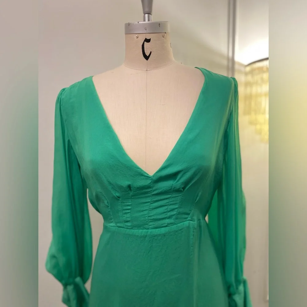 Laagam Maxi Dress - size Large - color green - Picture 4 of 10
